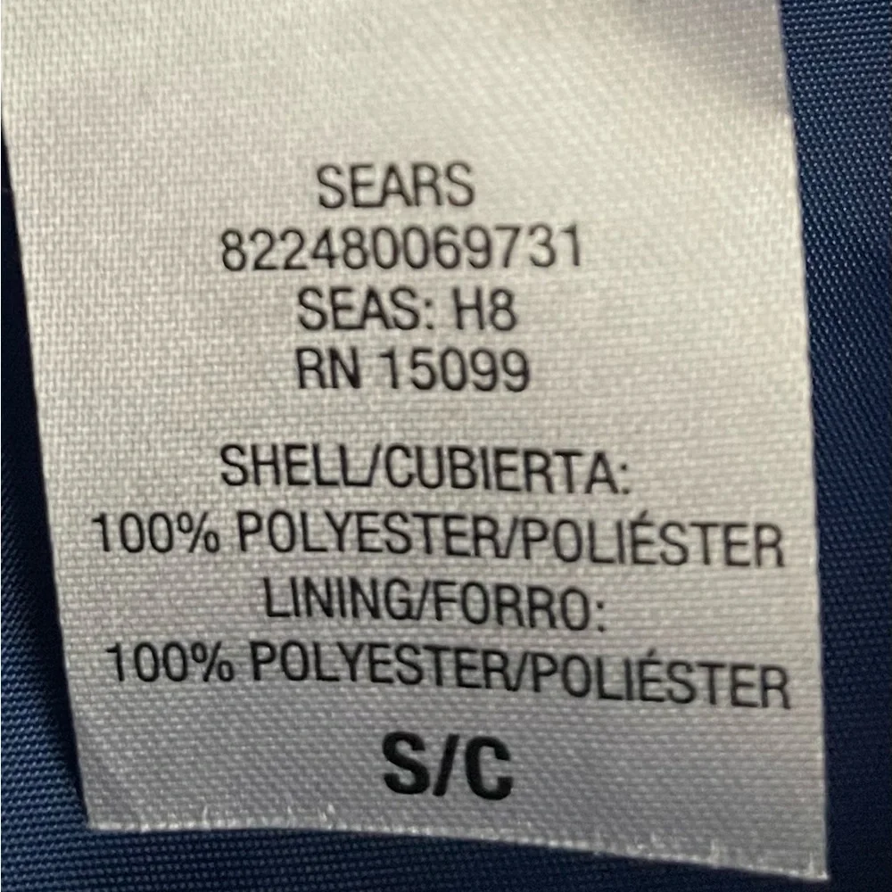 Everlast NWOT RainWindbreaker Sky Blue Size Small Never worn 100%… - Picture 4 of 5